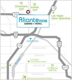 Map to Aliante Station